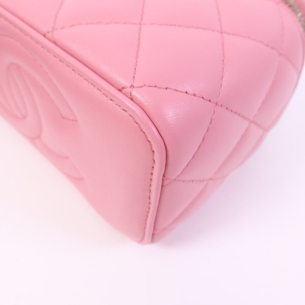 Chanel Vanity Top Handle Pink - 11