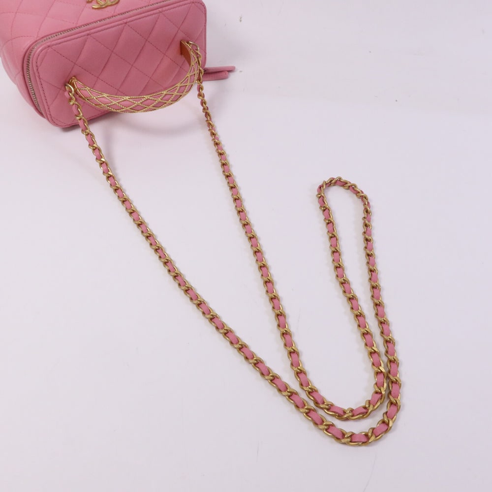 Chanel Vanity Top Handle Pink - 9