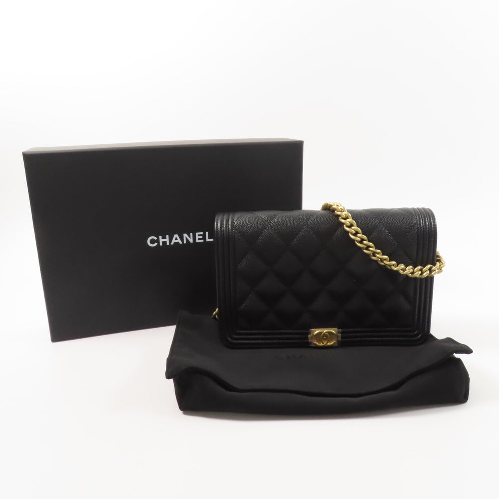 Chanel Boy WOC Black - 10