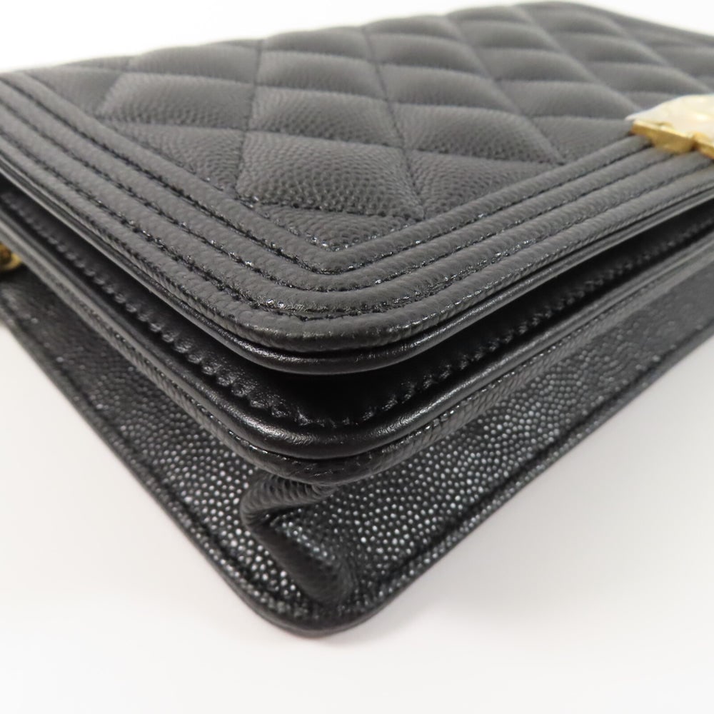 Chanel Boy WOC Black - 11