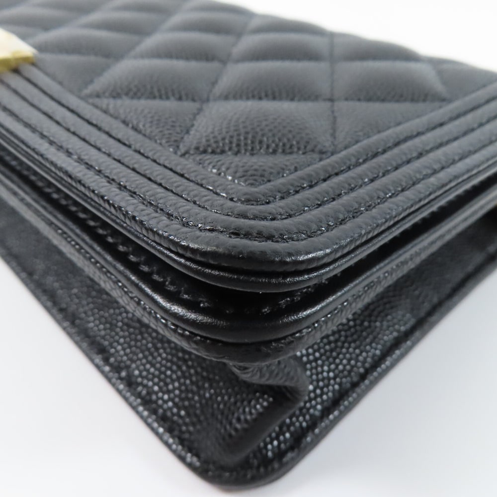 Chanel Boy WOC Black - 12