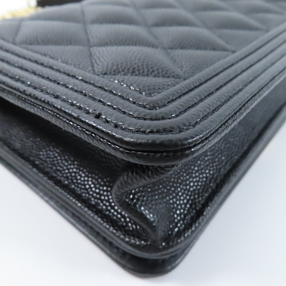 Chanel Boy WOC Black - 13