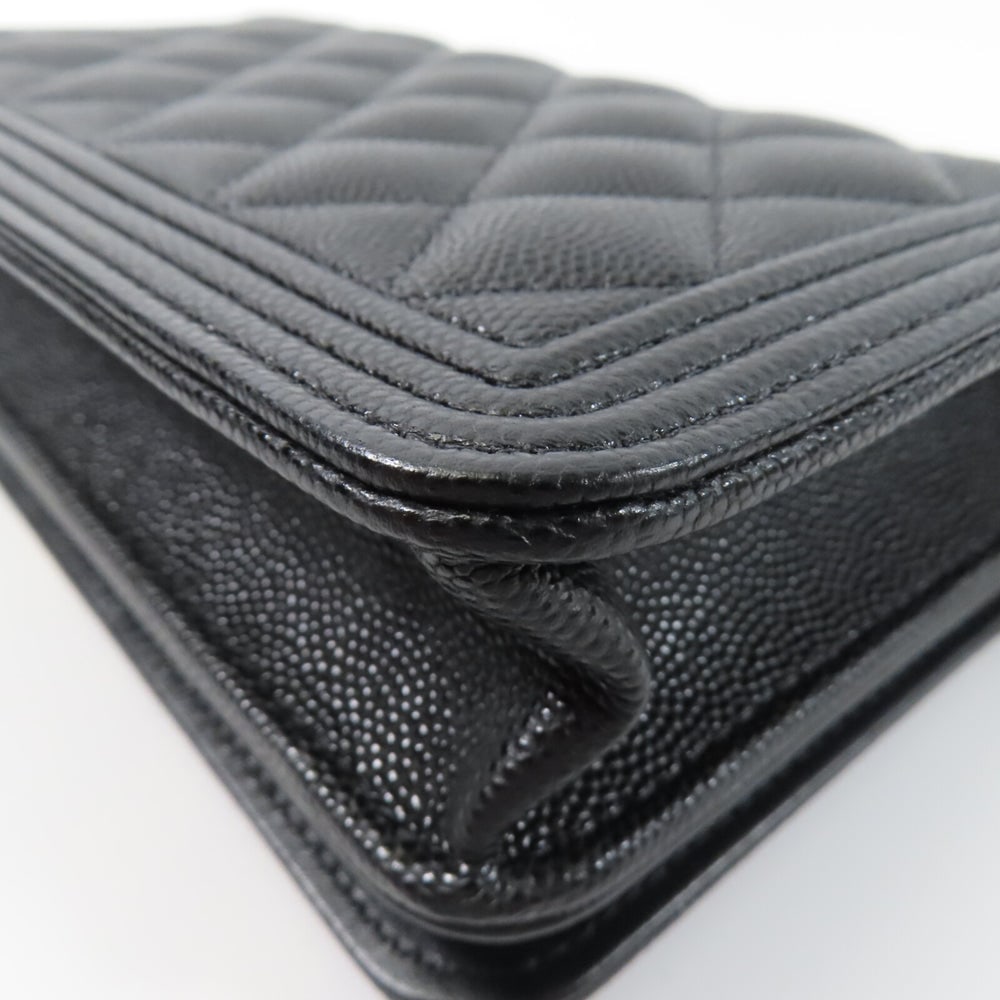 Chanel Boy WOC Black - 14