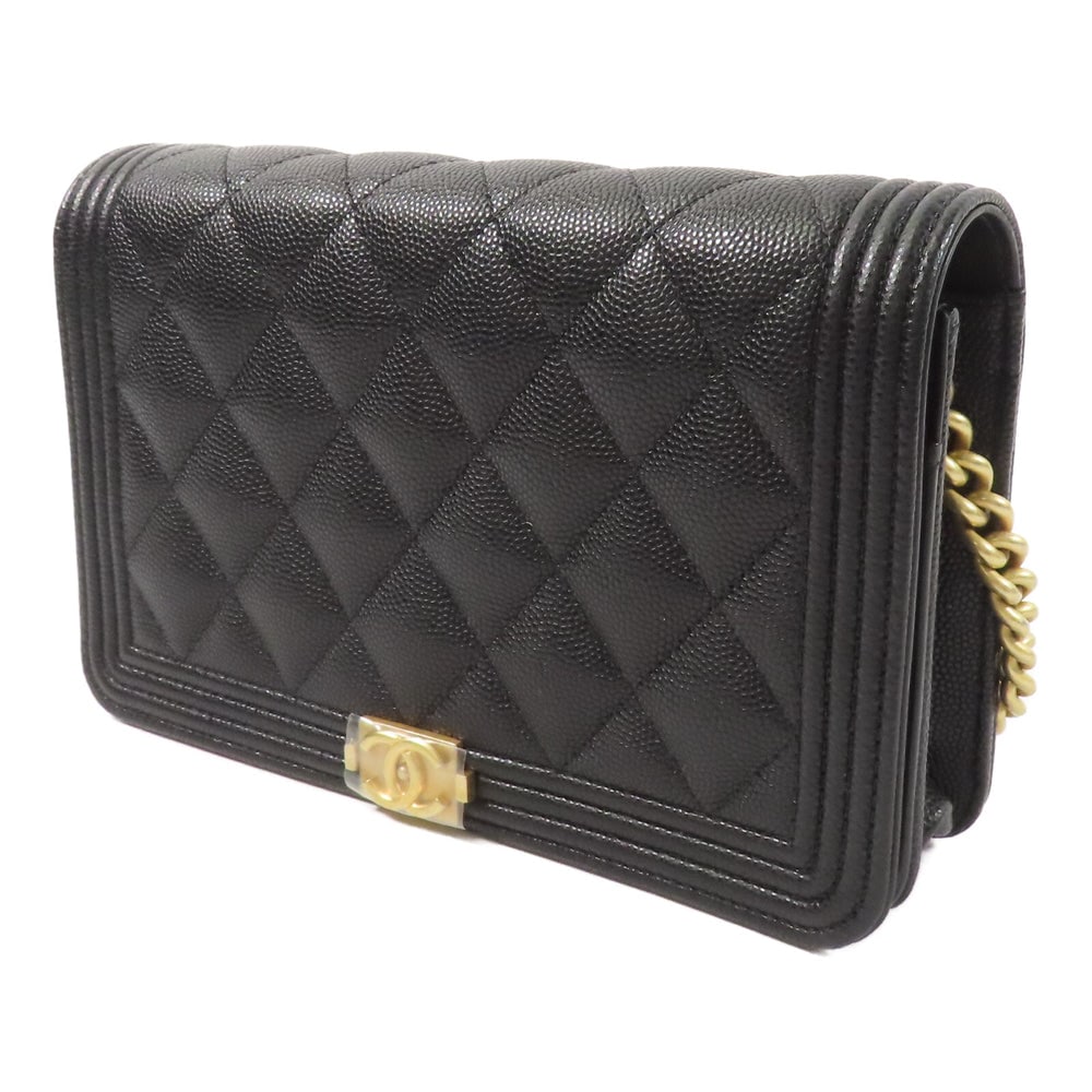 Chanel Boy WOC Black - 2