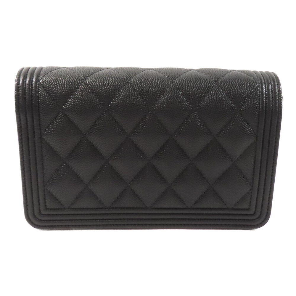 Chanel Boy WOC Black - 3