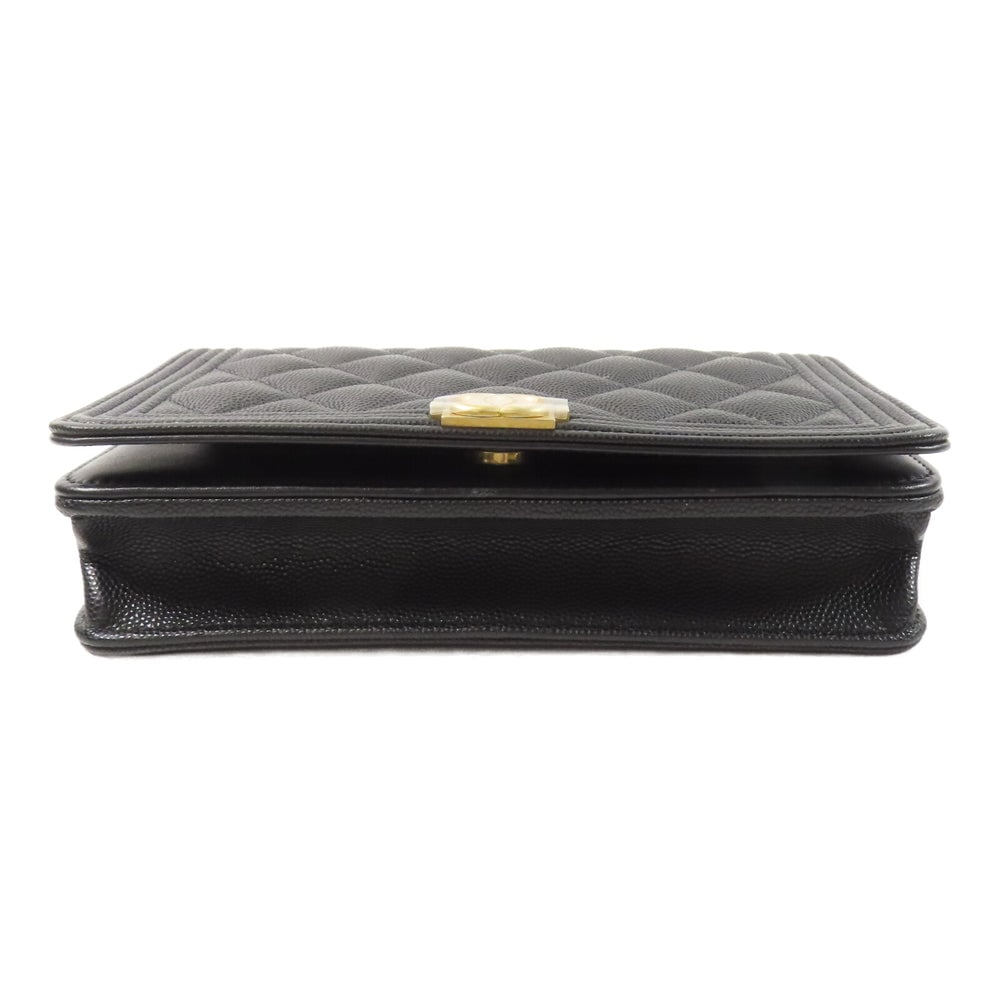 Chanel Boy WOC Black - 4
