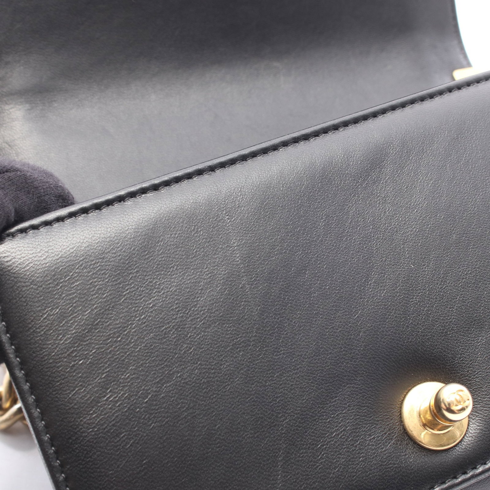 Chanel Boy Small Black - 8