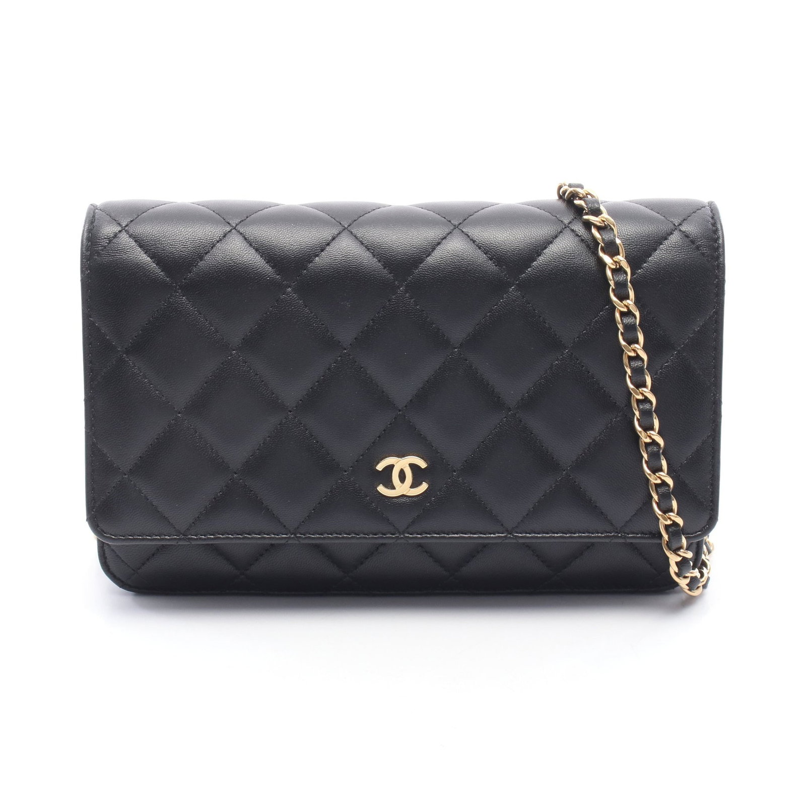 Chanel Chain Wallet Black (1 of 9)