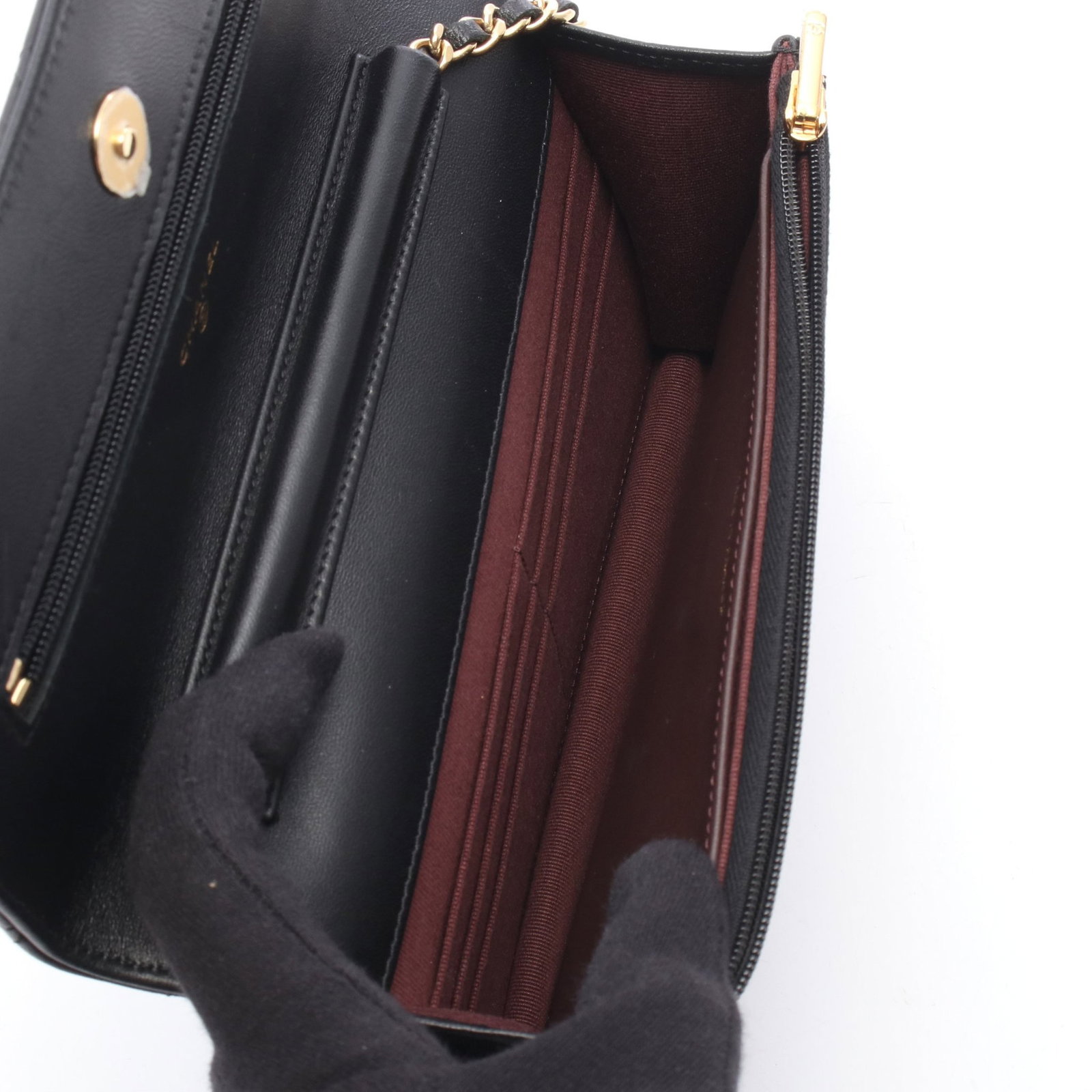 Chanel Chain Wallet Black - 3
