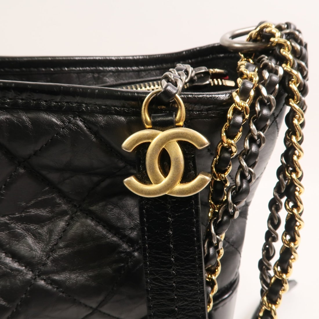 Chanel Gabrielle Medium Black - 9