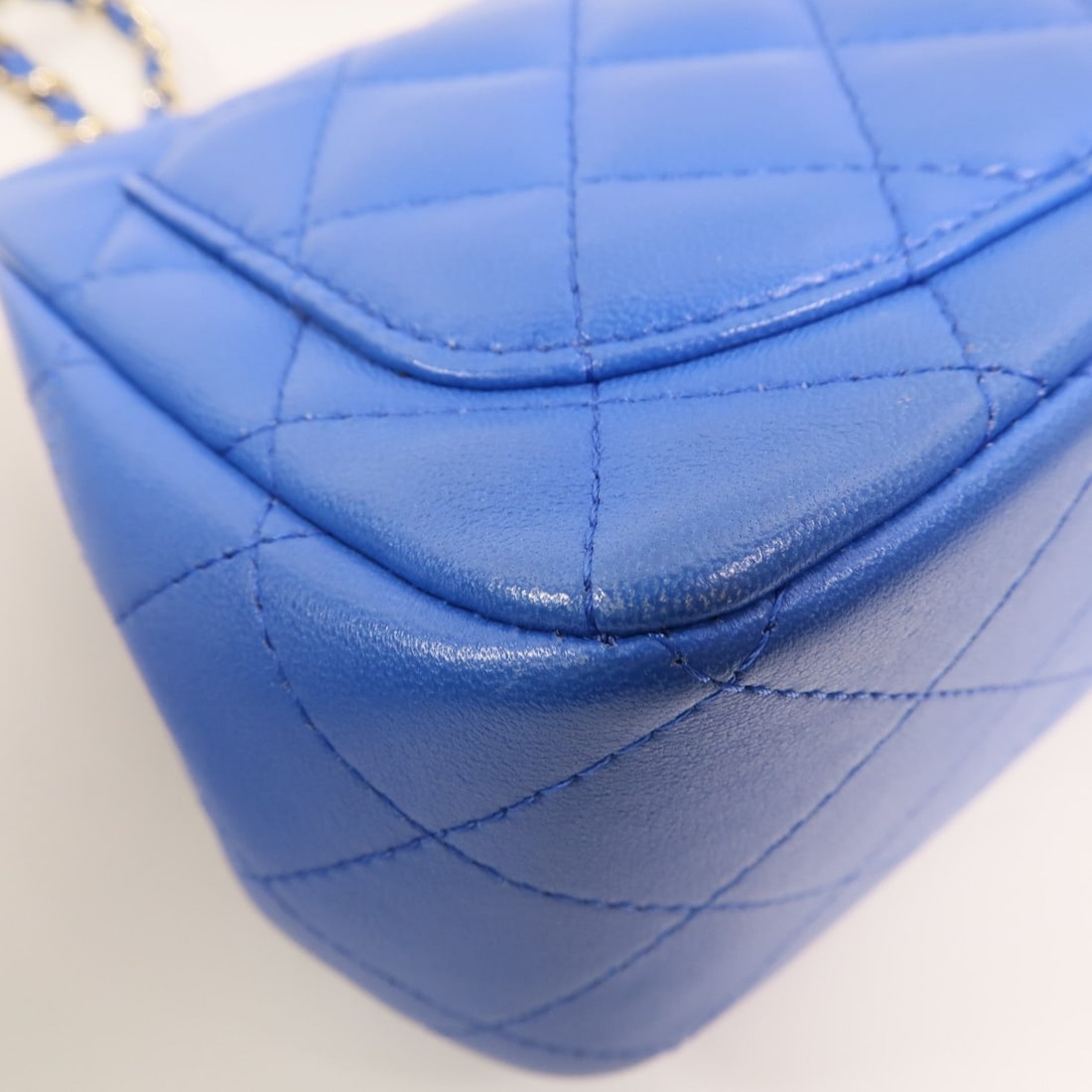 Chanel Mini Classic 17 Blue - 15