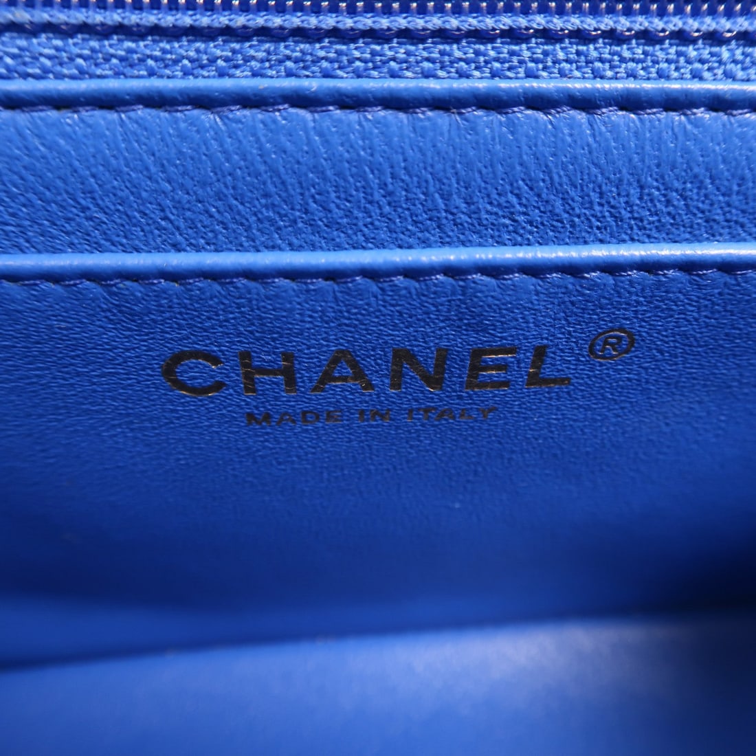 Chanel Mini Classic 17 Blue - 6