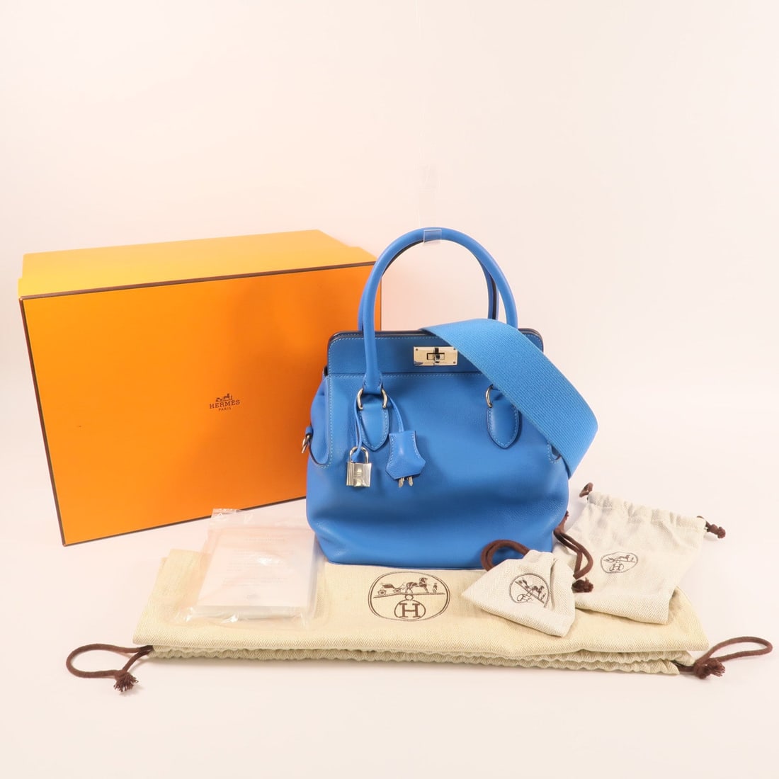 Hermes Toolbox 20 Bleu Hydra - 18