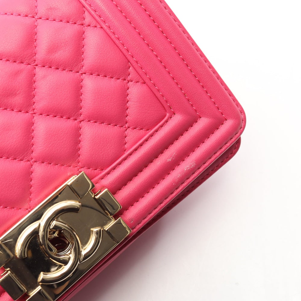 Chanel Boy Small Pink Purple - 9