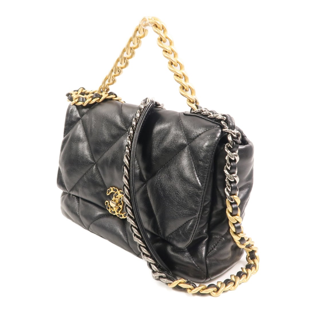 Chanel 19 Medium Black - 3