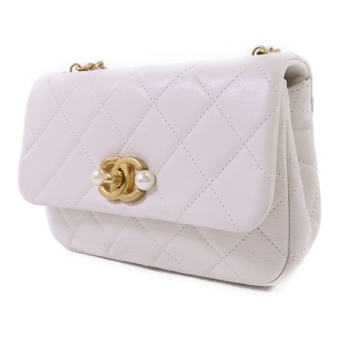 Chanel Shoulder Bag White - 3