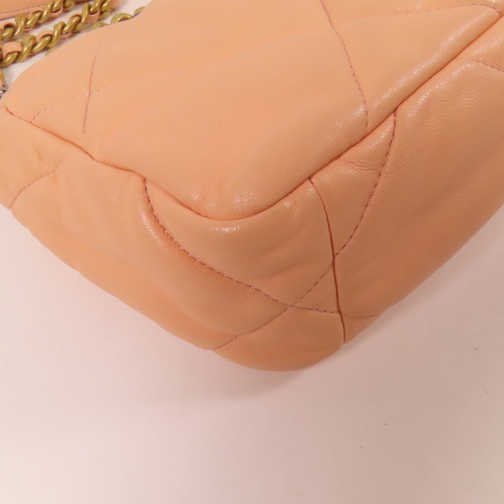 Chanel 19 Small 2Way Pink - 13