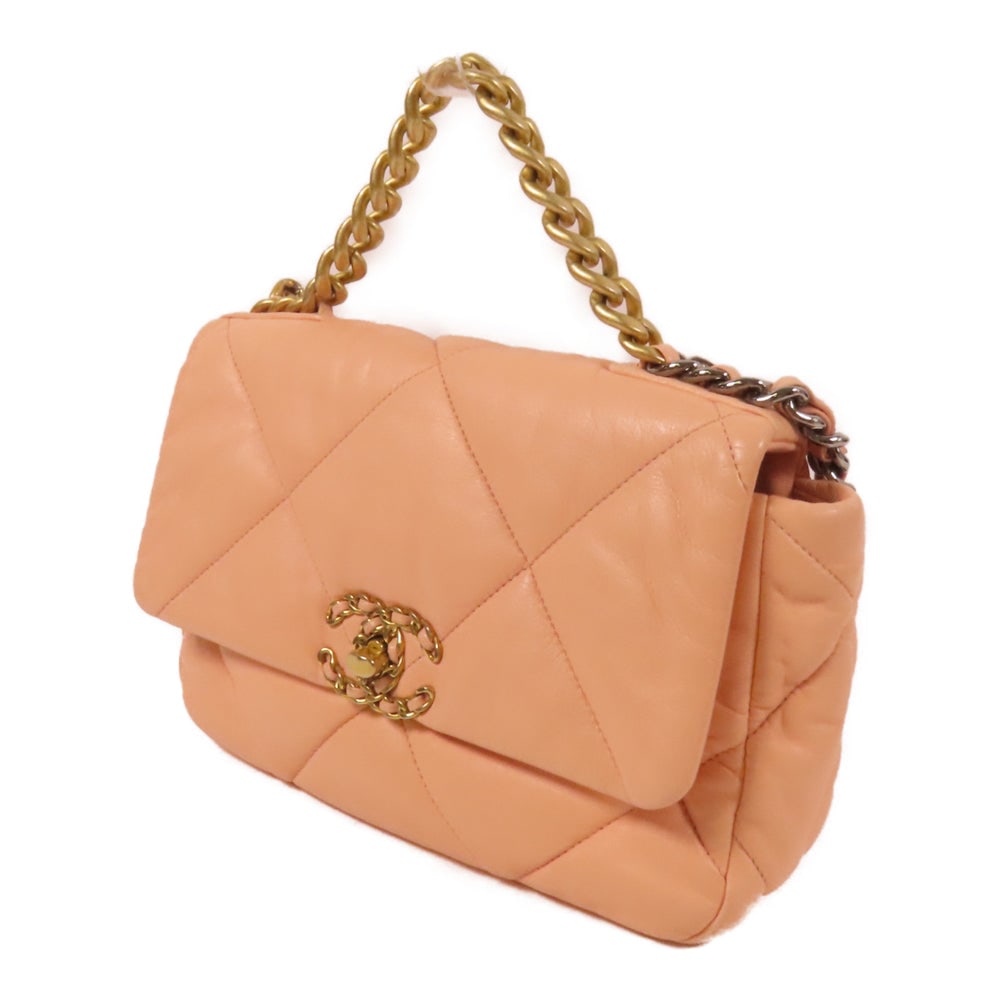 Chanel 19 Small 2Way Pink - 3