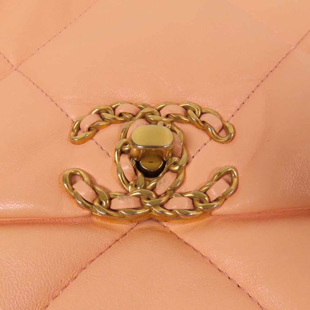 Chanel 19 Small 2Way Pink - 7