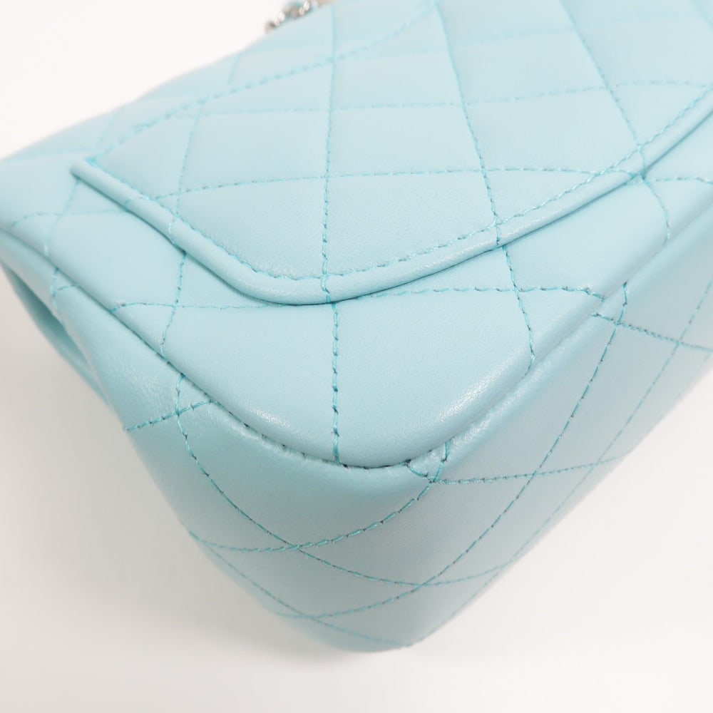 Chanel Mini Classic 17 Light Blue - 14