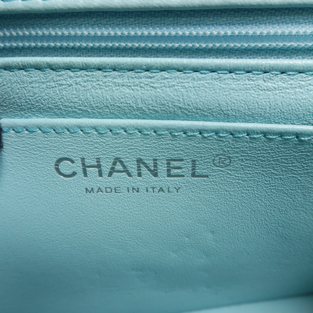 Chanel Mini Classic 17 Light Blue - 6