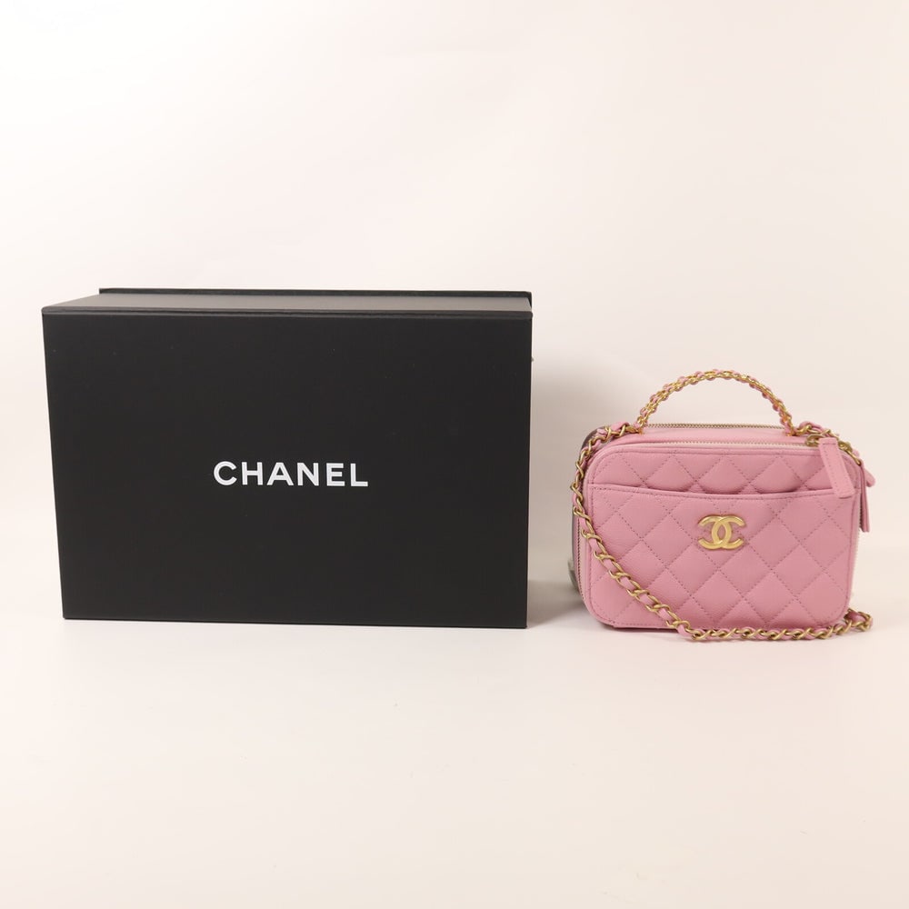 Chanel Vanity Case Pink - 9