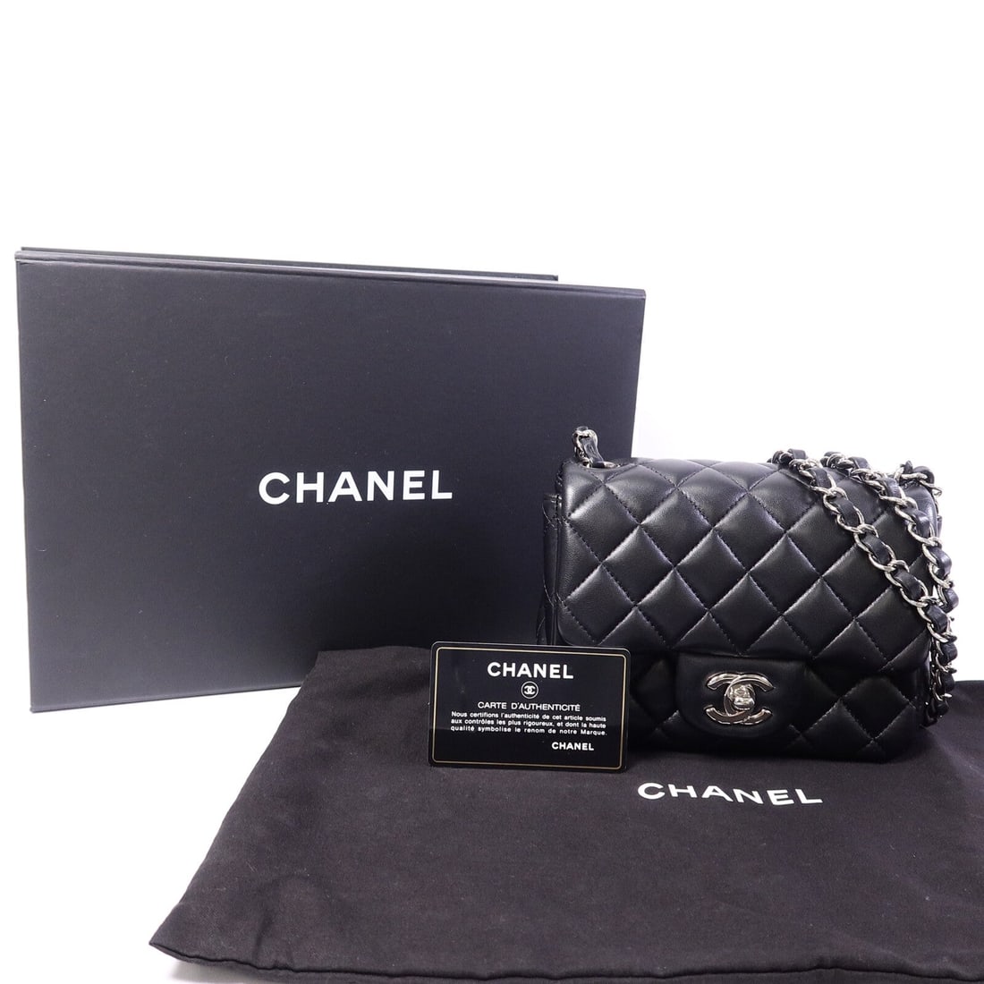 Chanel Mini Classic 17 Black - 10