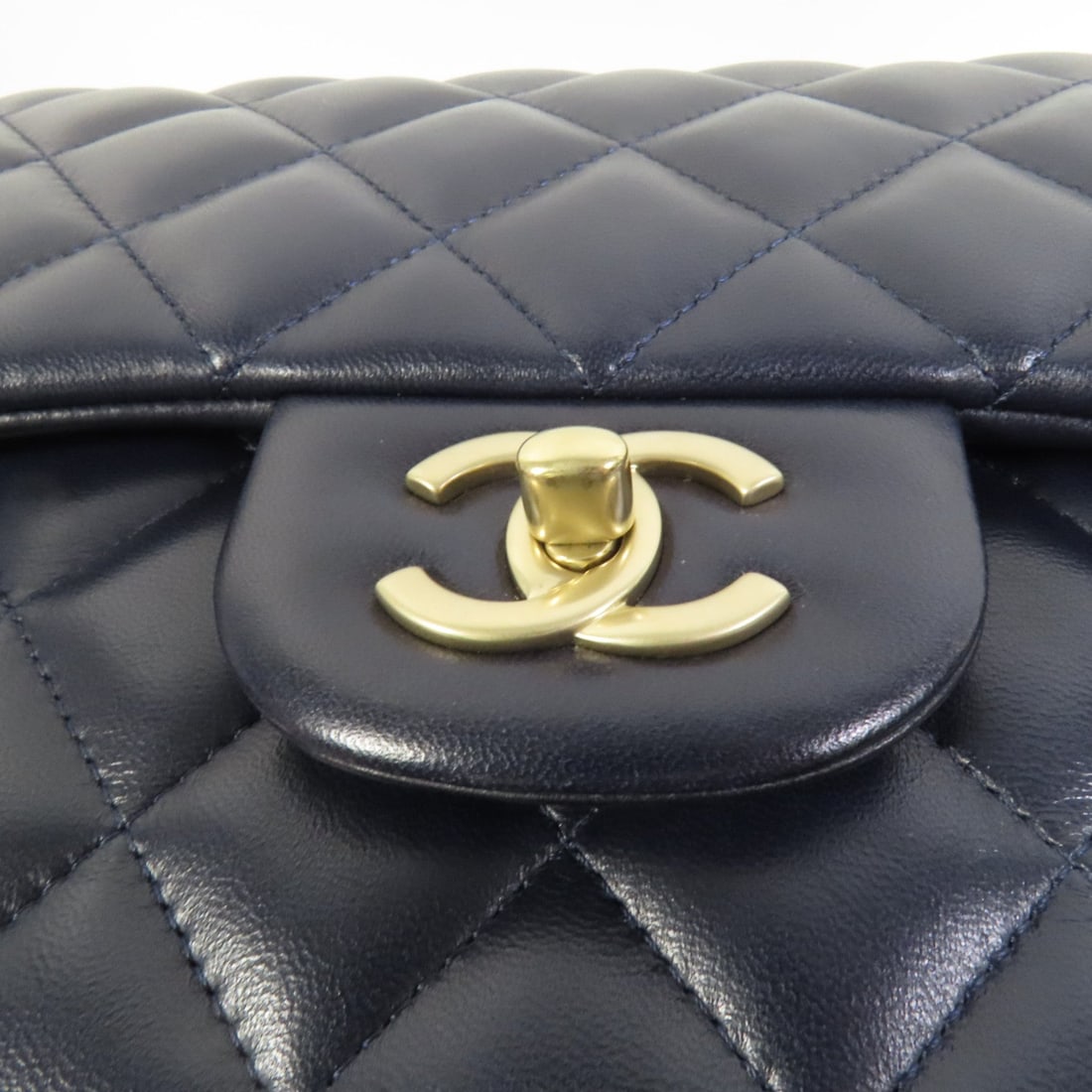 Chanel Large Classic Navy - 7