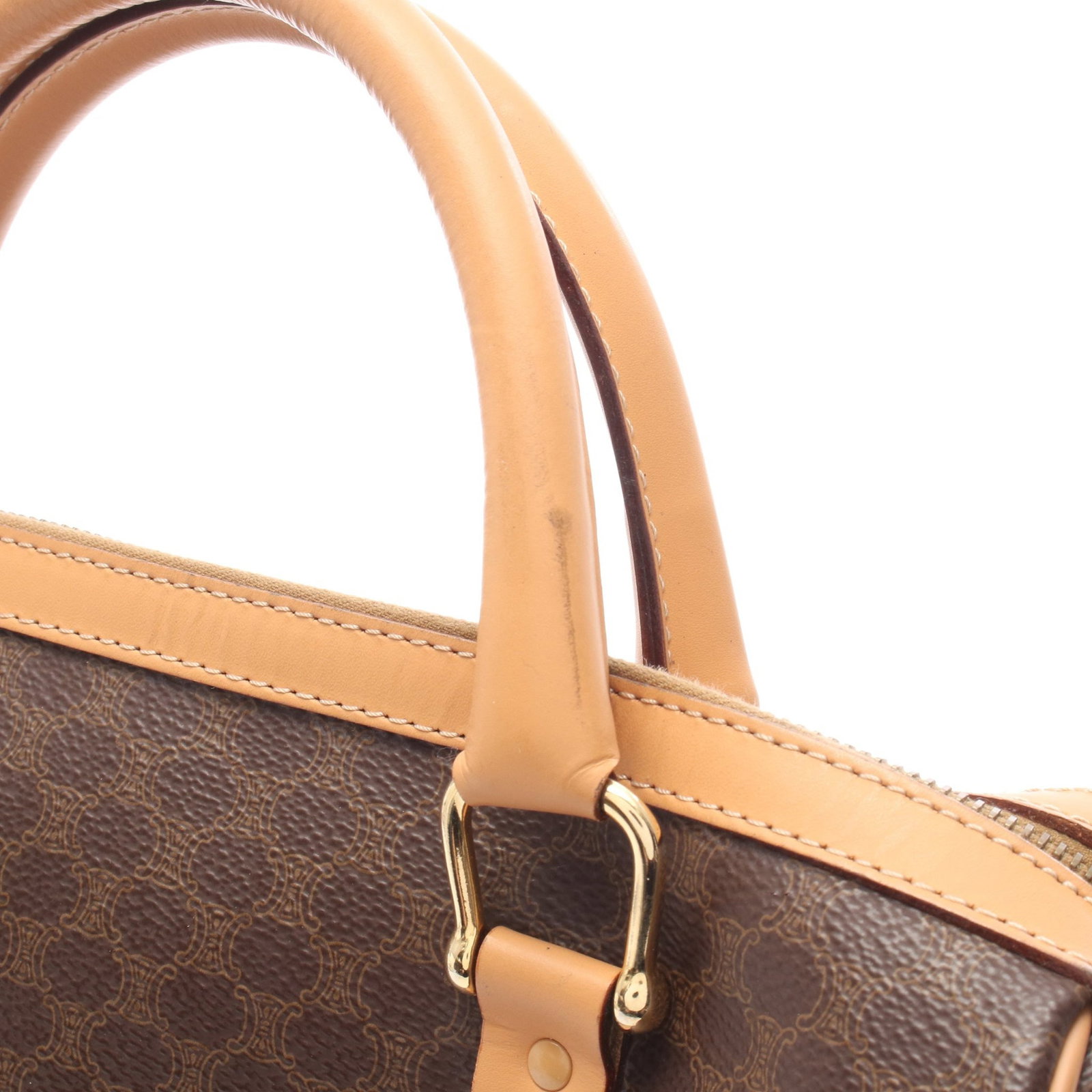 Celine Macadam Mini Boston Brown - 11