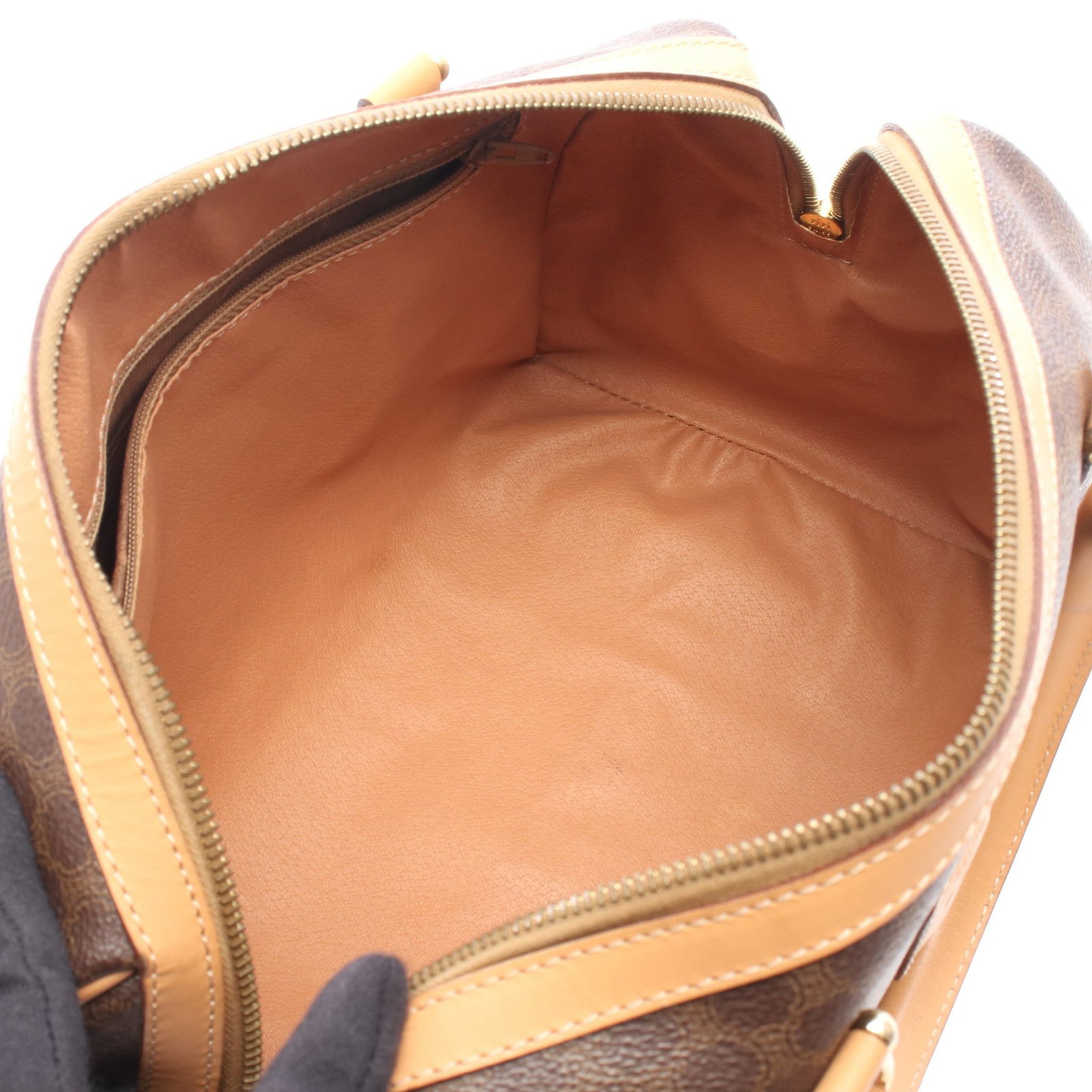 Celine Macadam Mini Boston Brown - 3