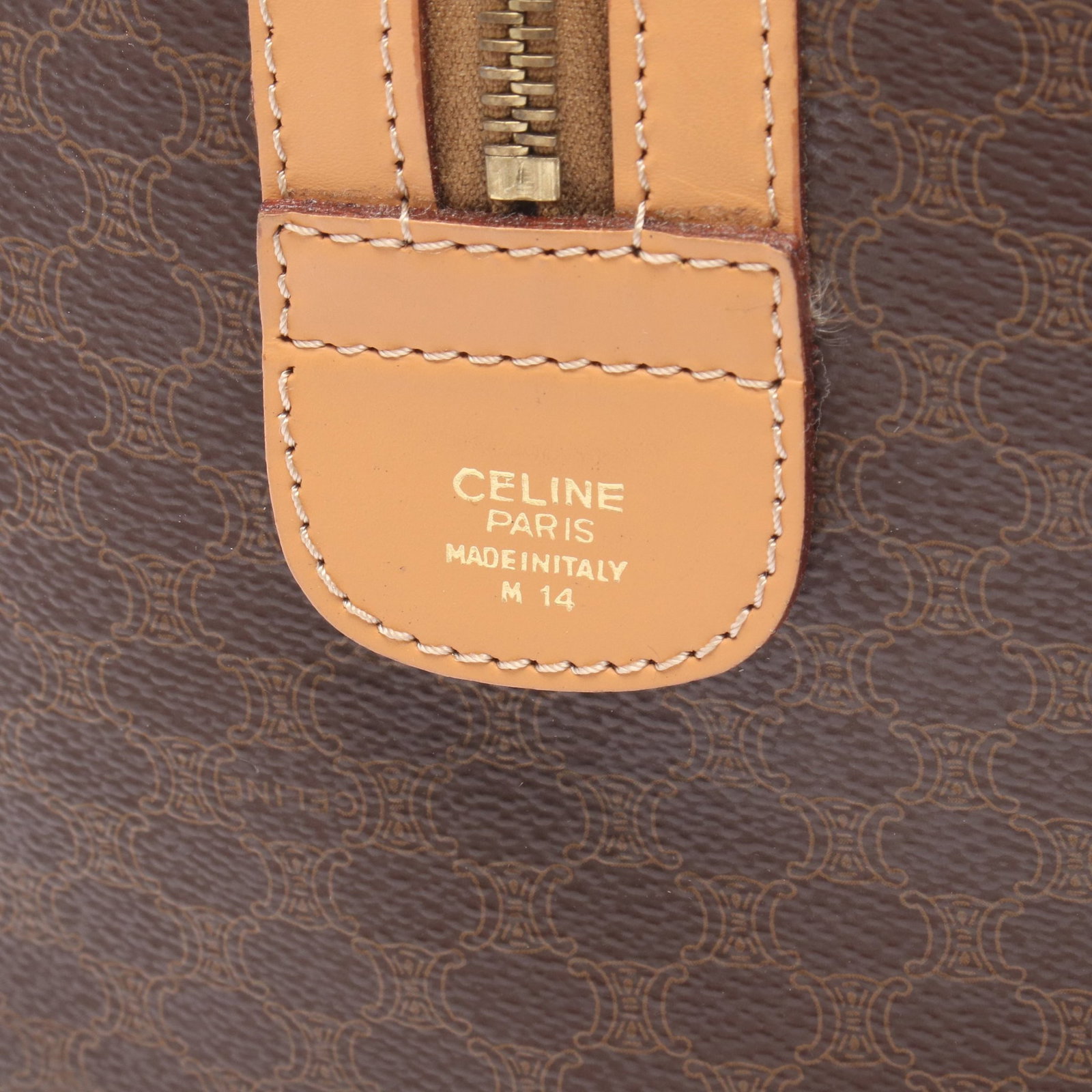 Celine Macadam Mini Boston Brown - 4