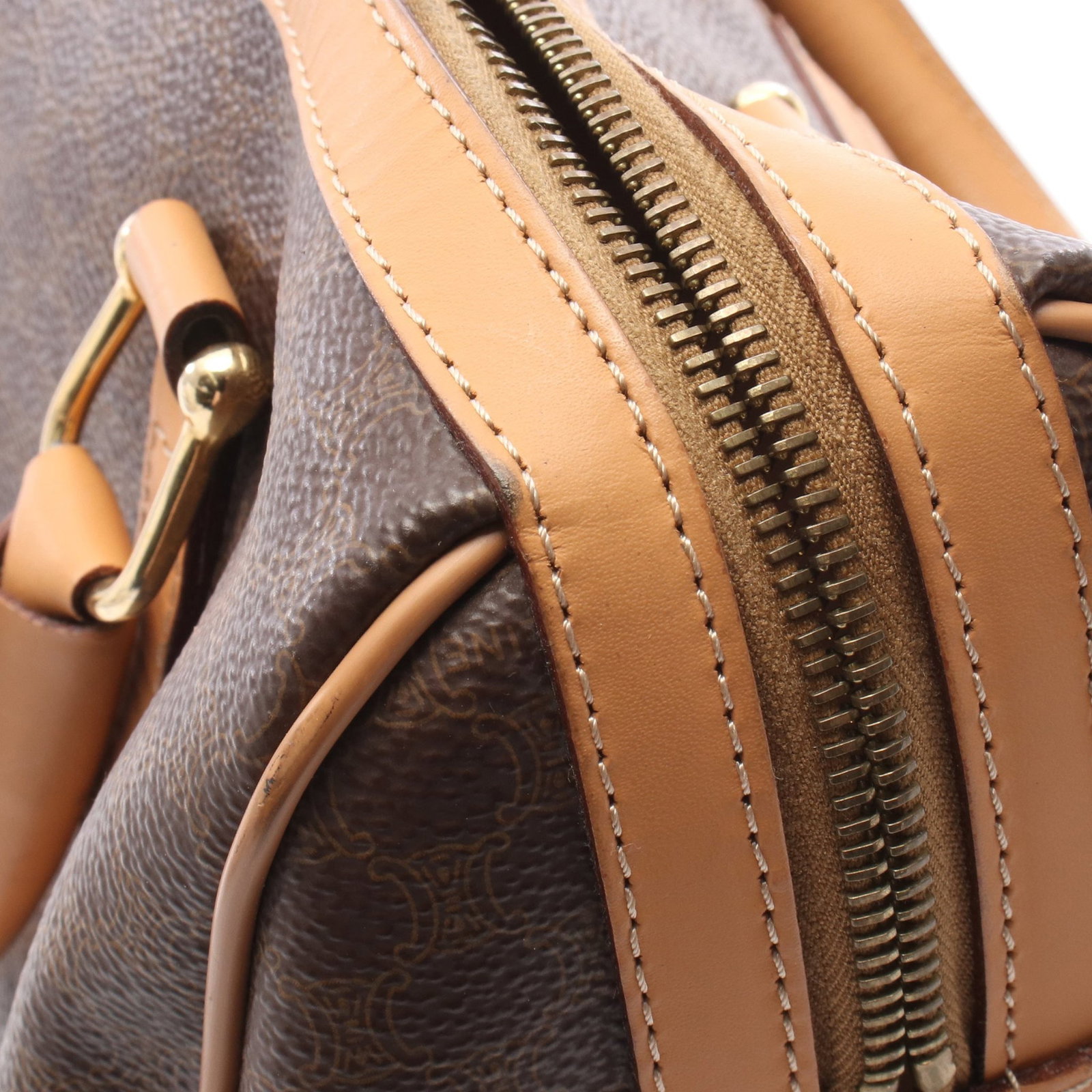 Celine Macadam Mini Boston Brown - 6
