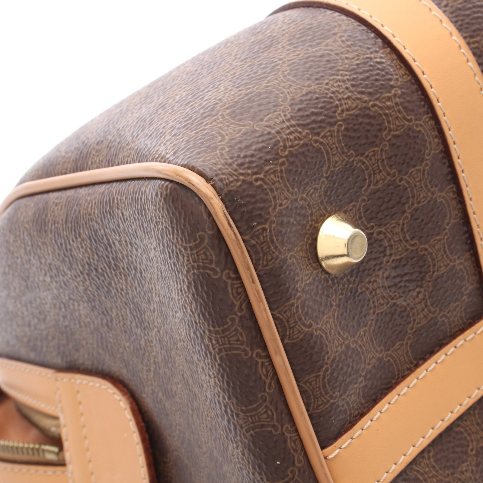 Celine Macadam Mini Boston Brown - 7