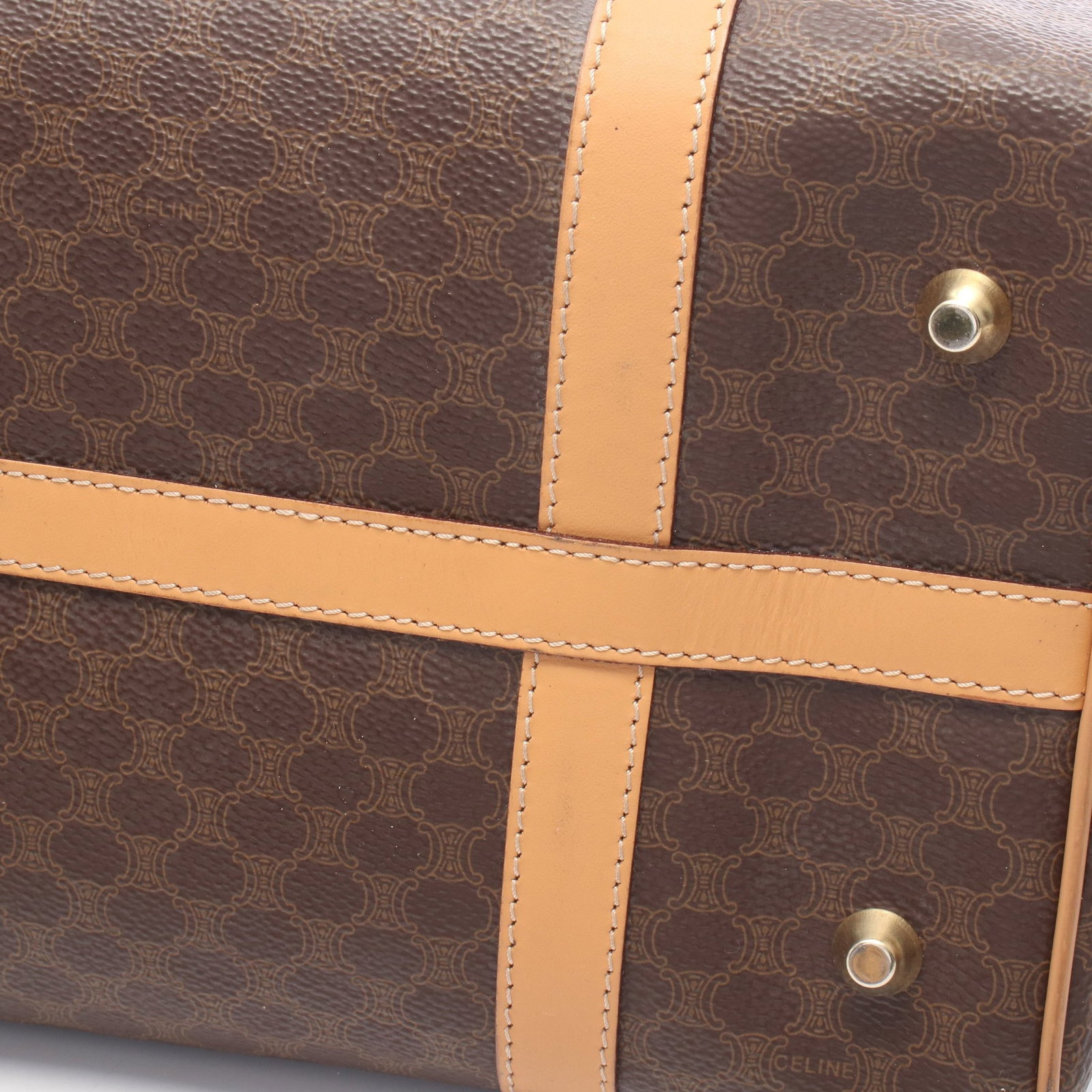Celine Macadam Mini Boston Brown - 8