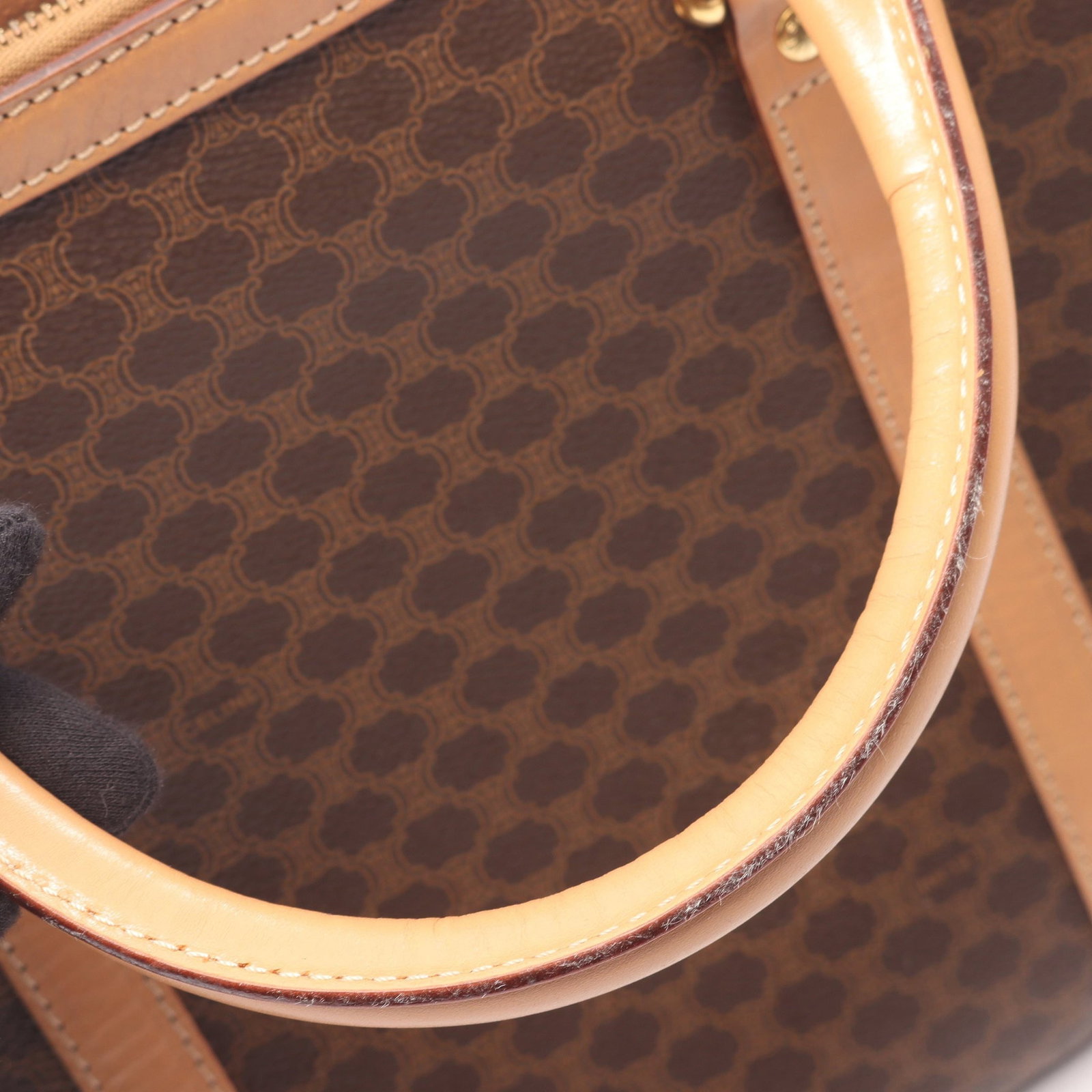 Celine Macadam Mini Boston Brown - 11