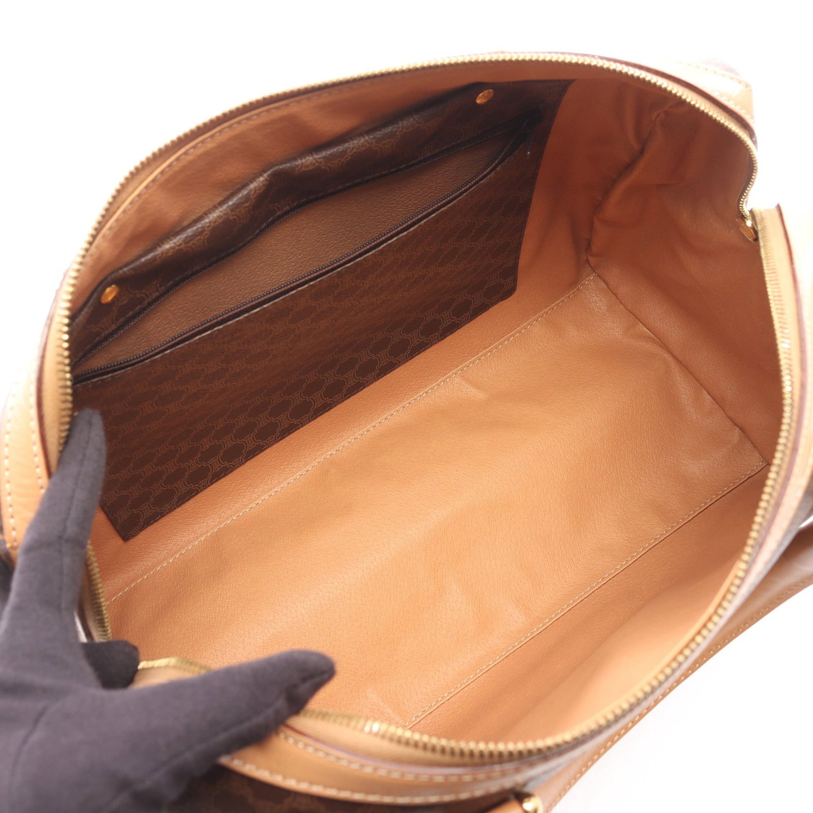 Celine Macadam Mini Boston Brown - 3