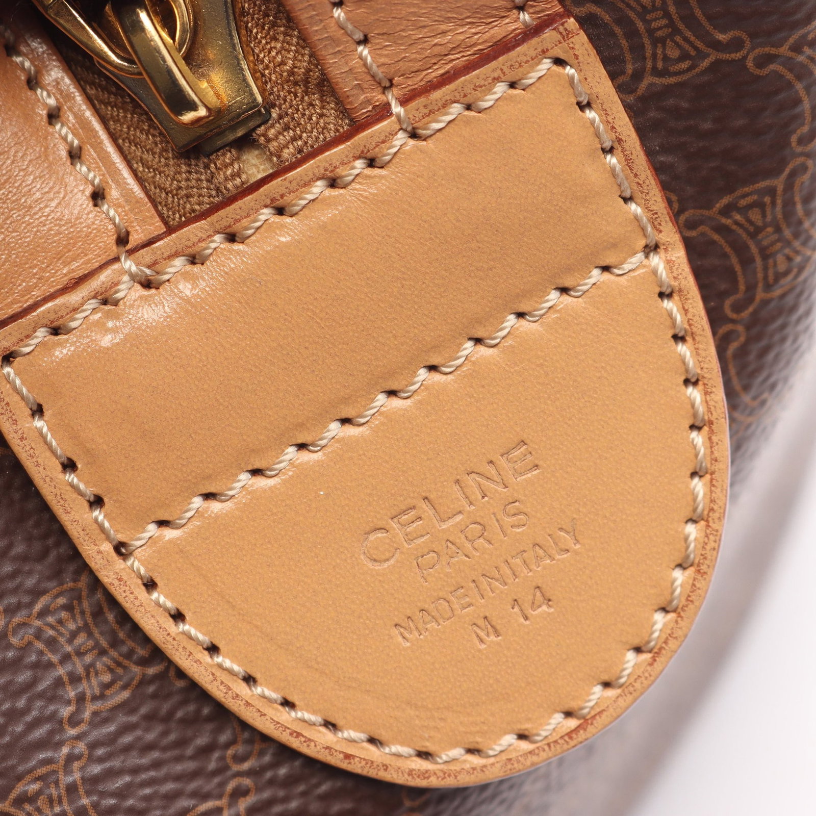 Celine Macadam Mini Boston Brown - 4