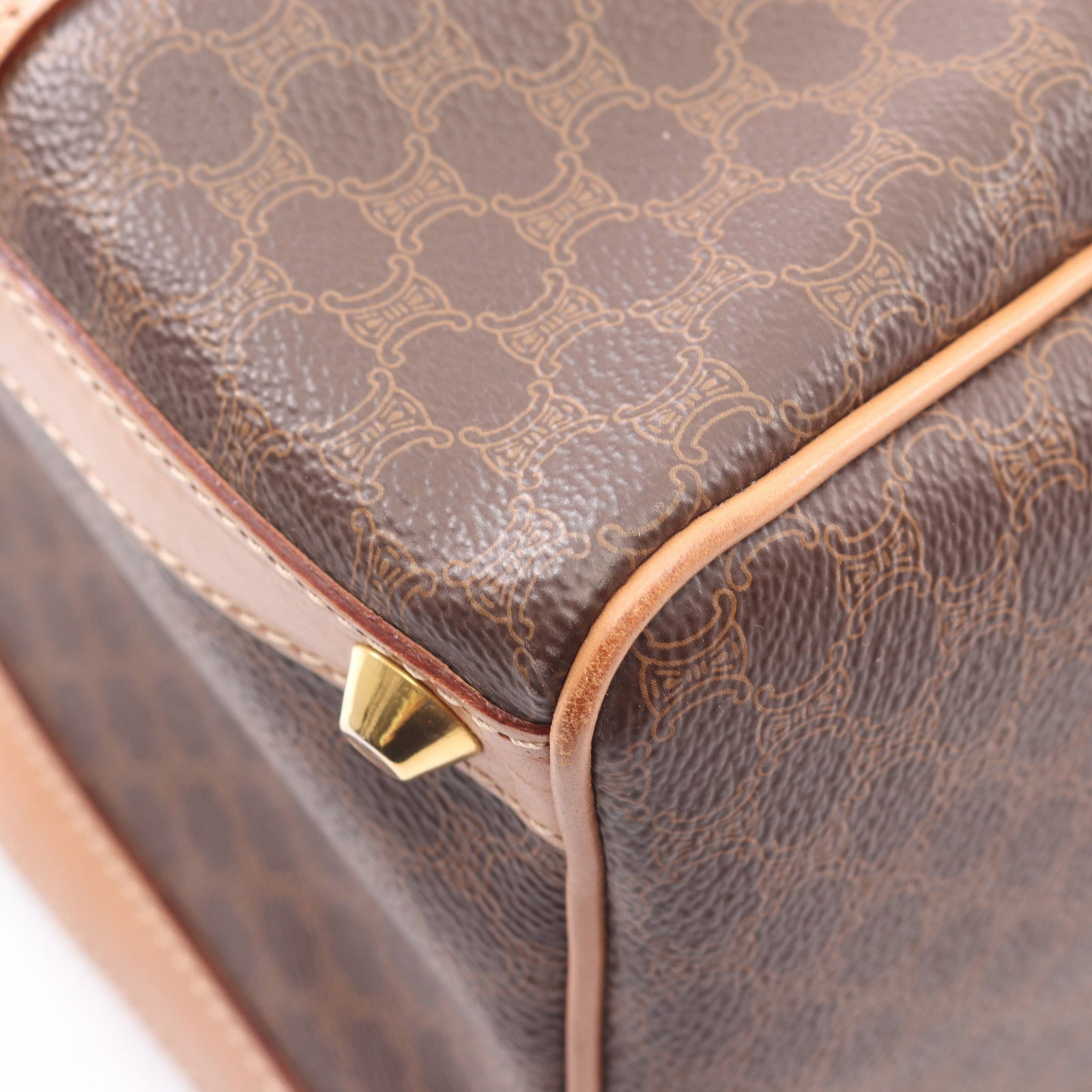 Celine Macadam Mini Boston Brown - 8