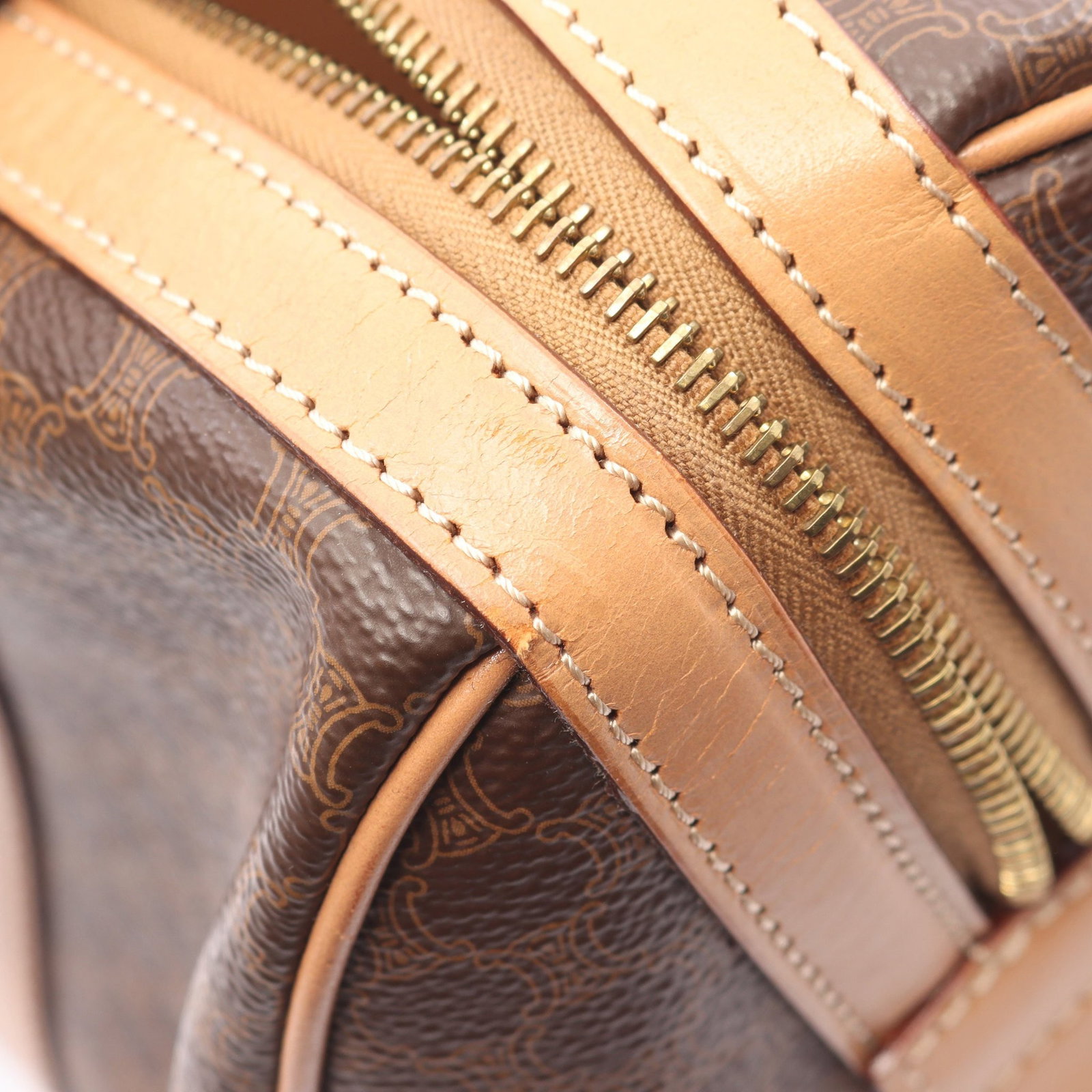 Celine Macadam Mini Boston Brown - 9