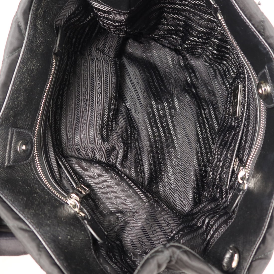 Prada Nylon Chain Shoulder Bag - 11