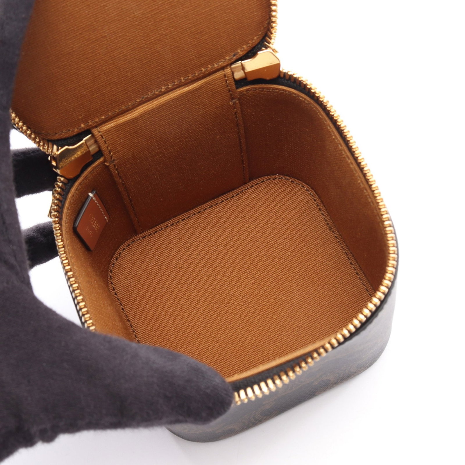 Celine Triomphe Mini 2WAY Vanity Bag - 3