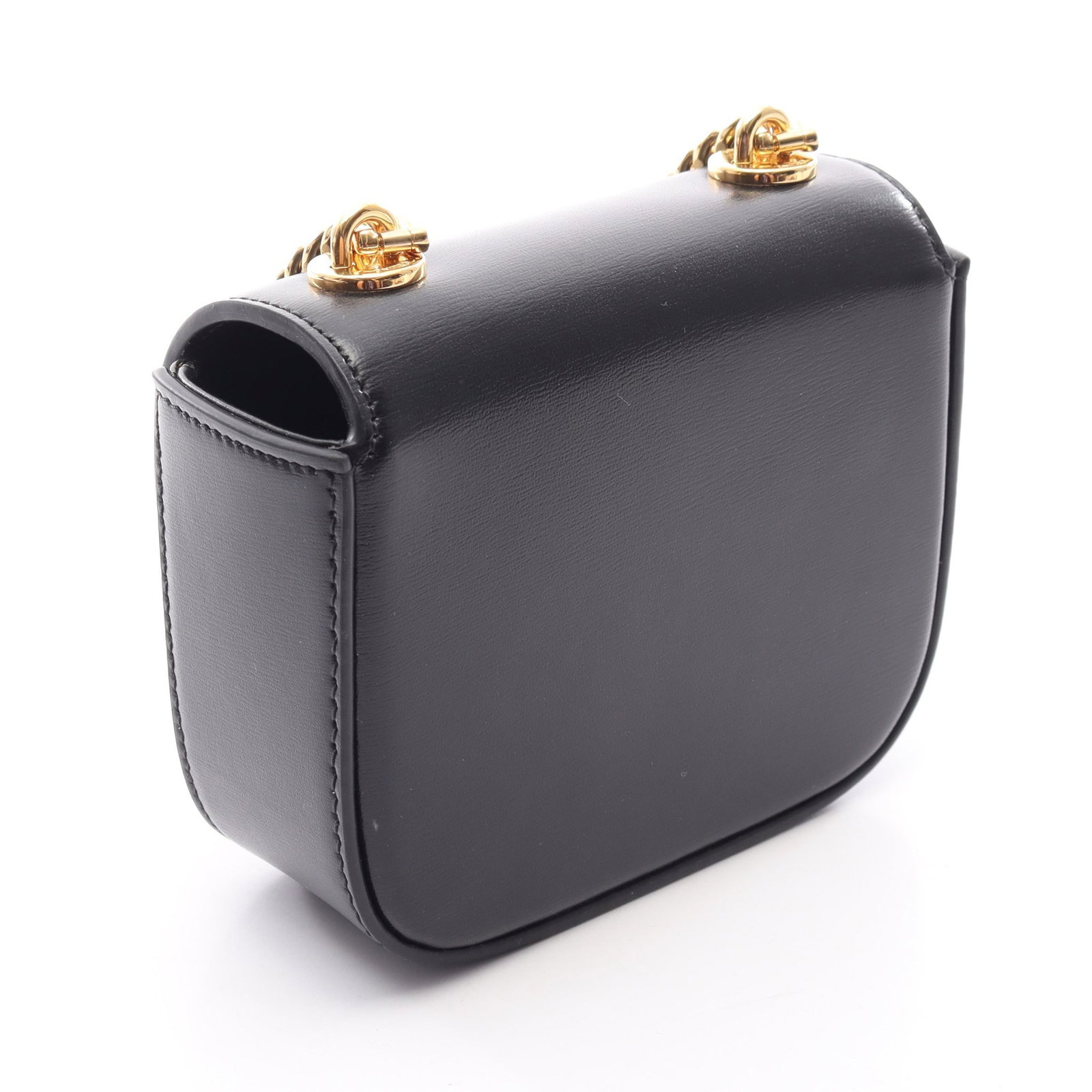Celine Mini Claude Chain Bag Black - 2