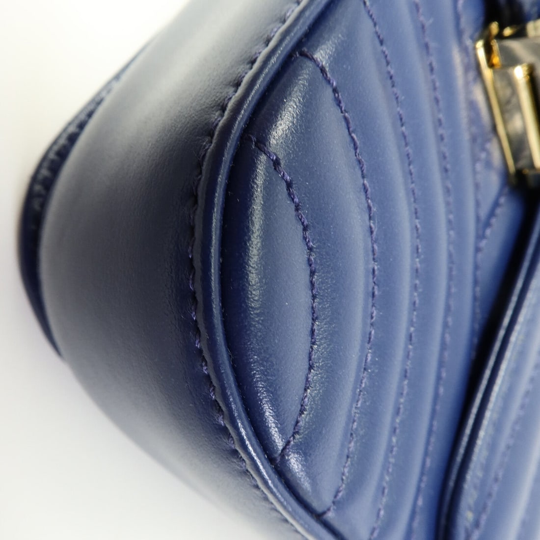 Prada Chain Shoulder Bag Blue - 13