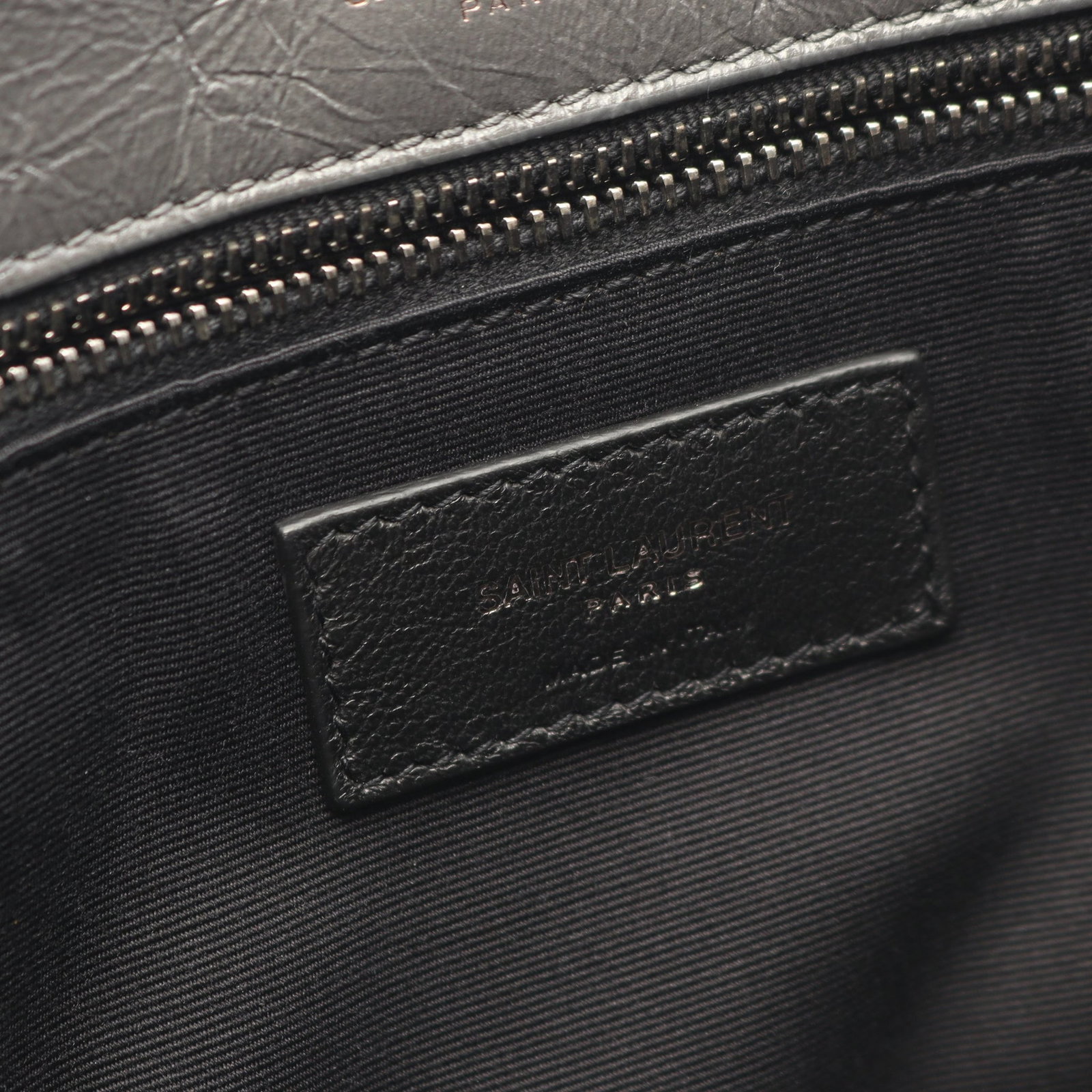 Saint Laurent Niki Medium Chain Gray - 4