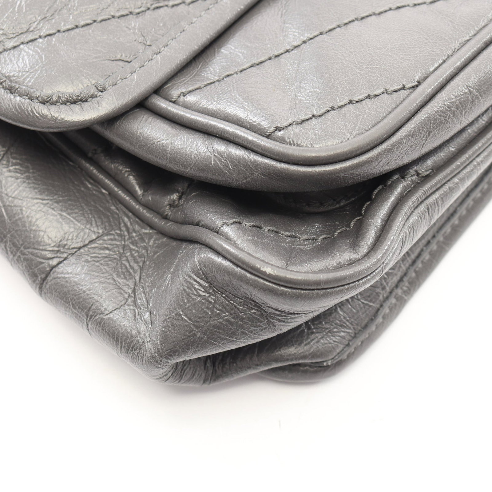 Saint Laurent Niki Medium Chain Gray - 5