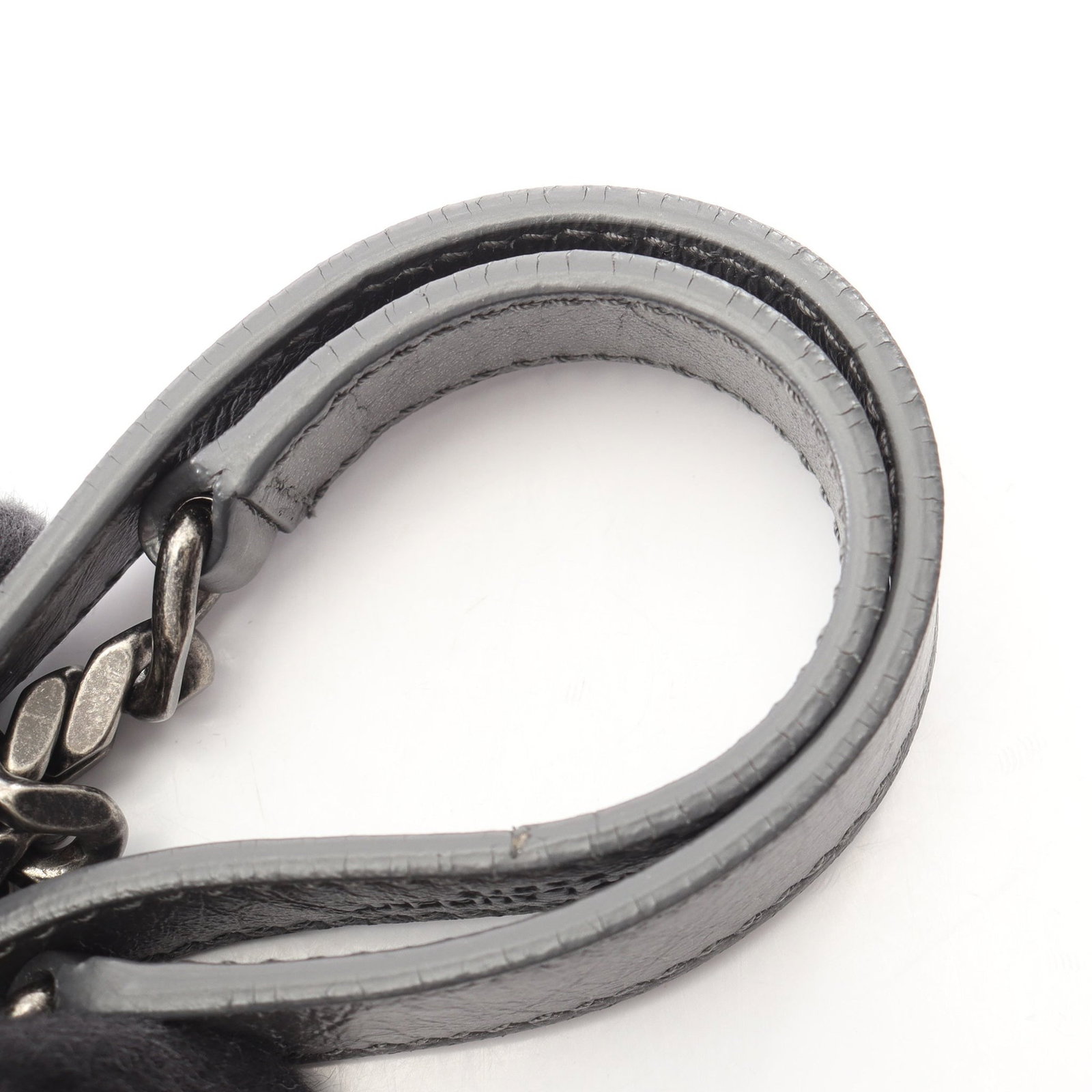 Saint Laurent Niki Medium Chain Gray - 6