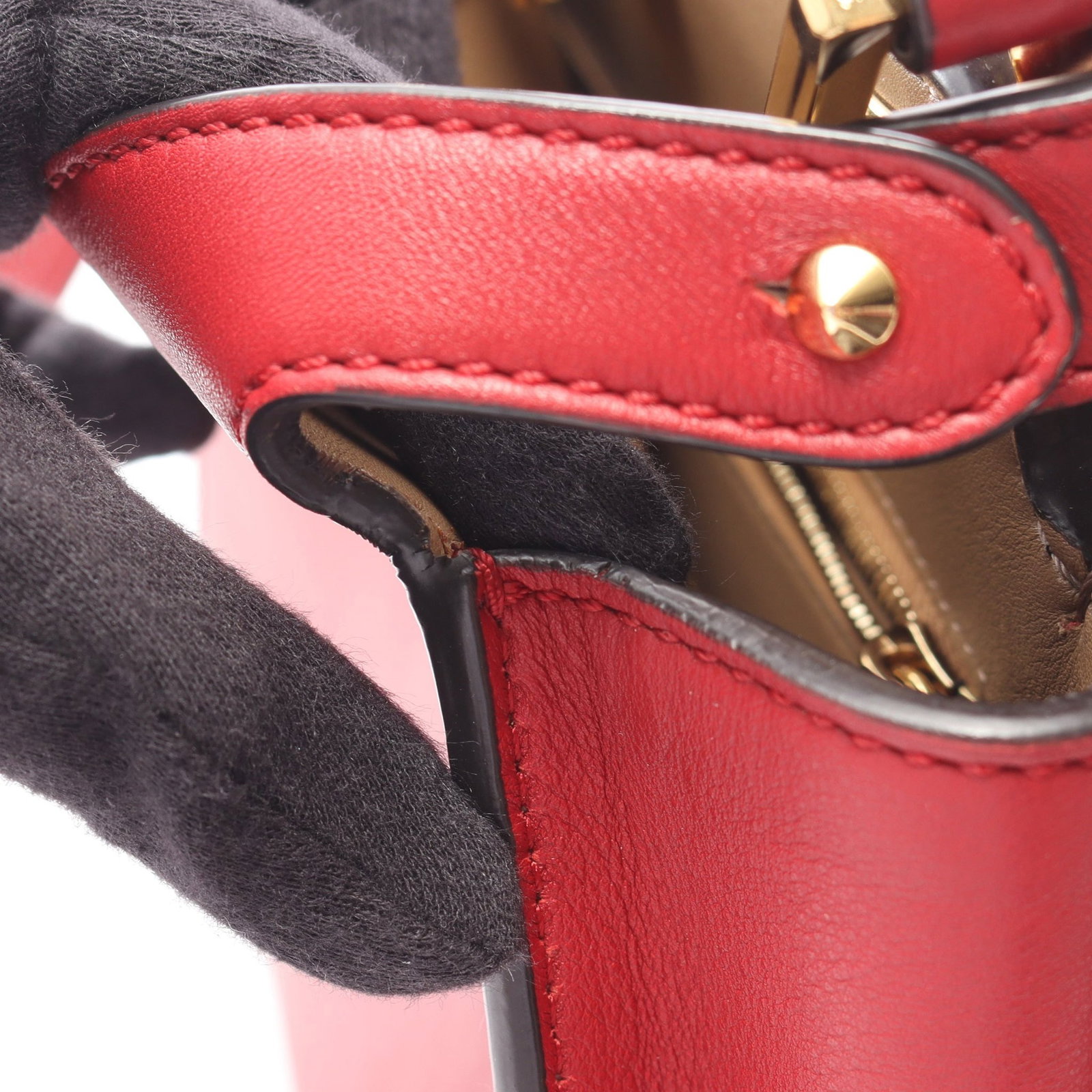 Fendi Peekaboo Essential 2WAY Red - 11