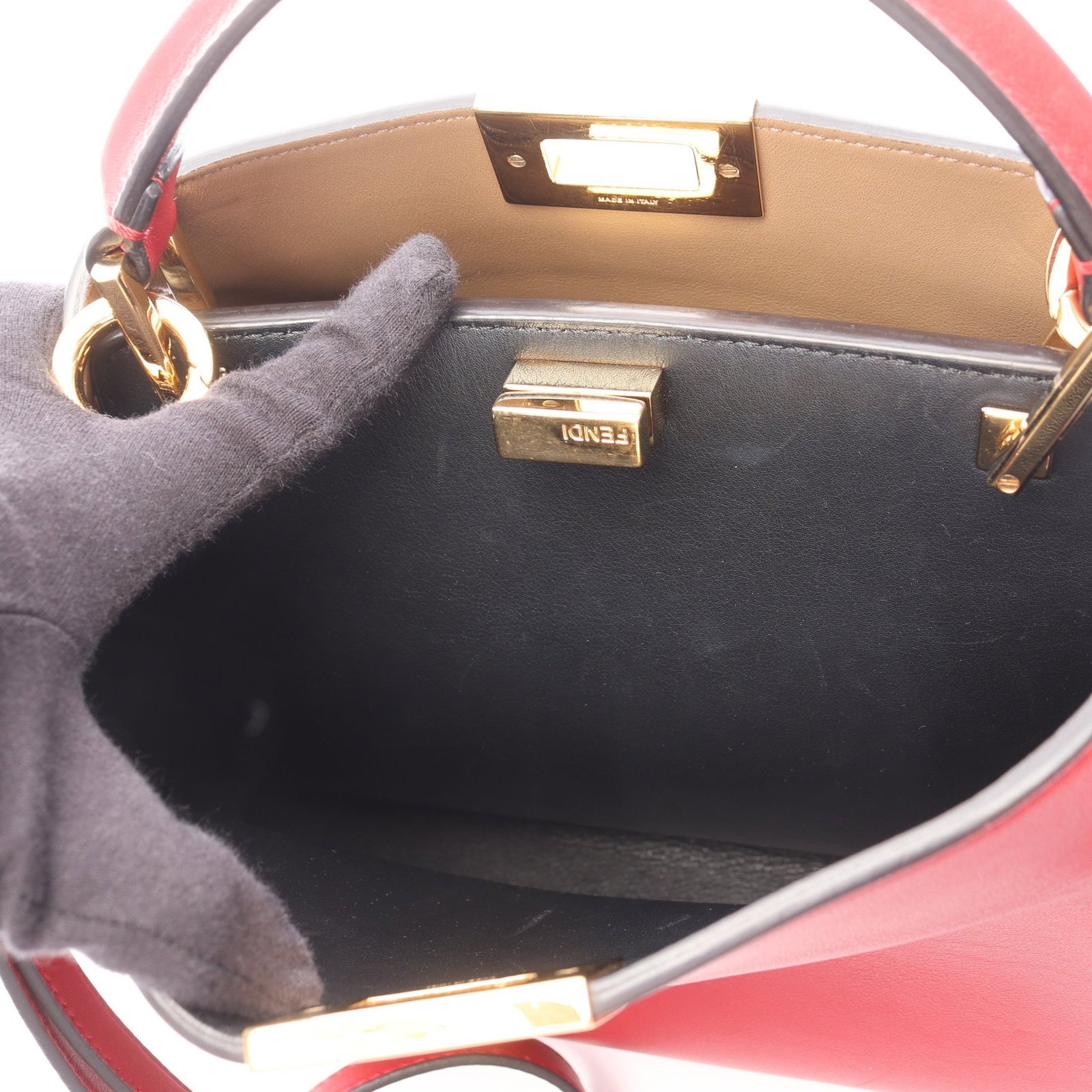 Fendi Peekaboo Essential 2WAY Red - 5