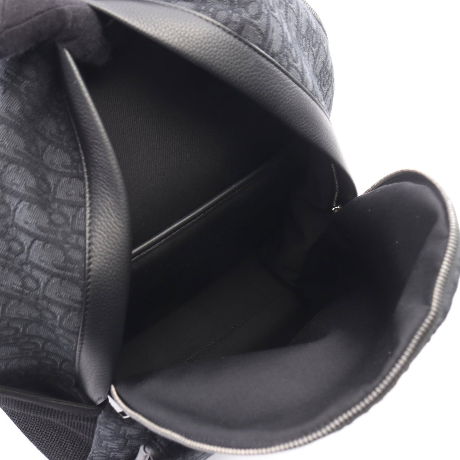 Dior 8 Oblique Backpack Black - 3