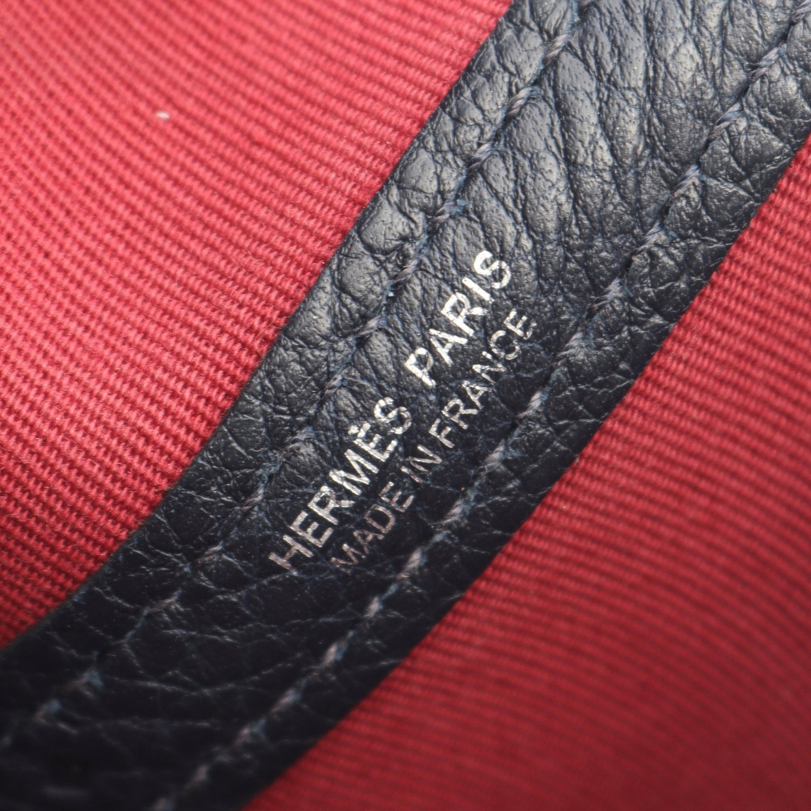 Hermes Garden Party TPM Ruby Indigo - 4